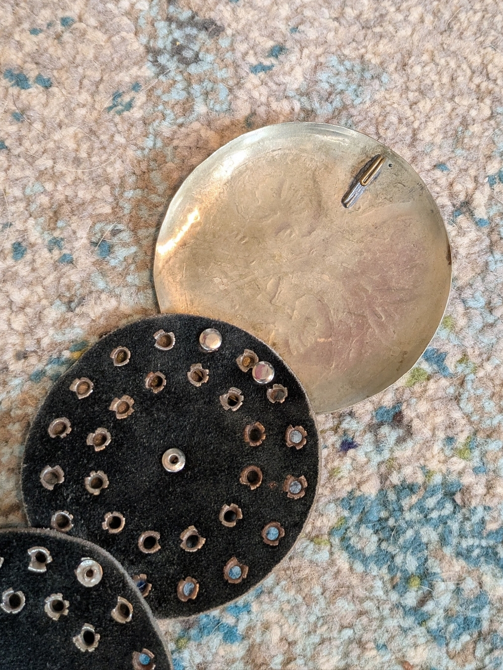 Faux Leather Circle Belt Adjustable - Picture 8 of 8